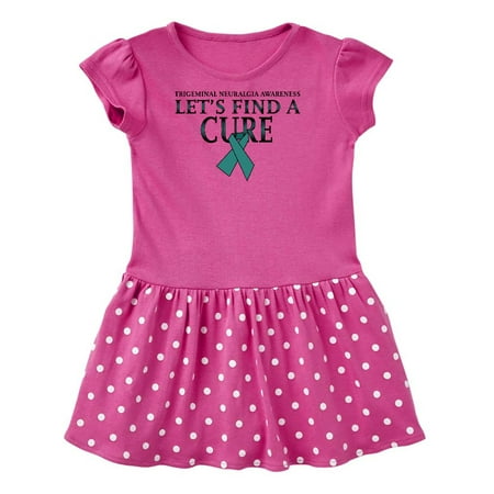 

Inktastic Trigeminal Neuralgia Awareness Let s Find a Cure Gift Toddler Girl Dress