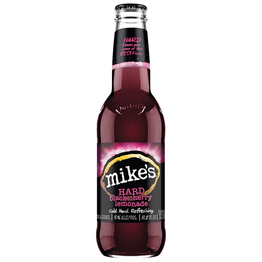 Mike S Hard Black Cherry Lemonade 6 Pk 11 2oz Bottle Walmart Com Walmart Com