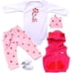 thumbnail image 1 of Set de ropa para niña Reborn Baby Doll de 17 a 22 pulgadas con jirafa, 1 of 7