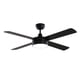thumbnail image 1 of Ventilador de Techo Alphaled 52' con luz LED 3 tonos control remoto color negro, 1 of 3