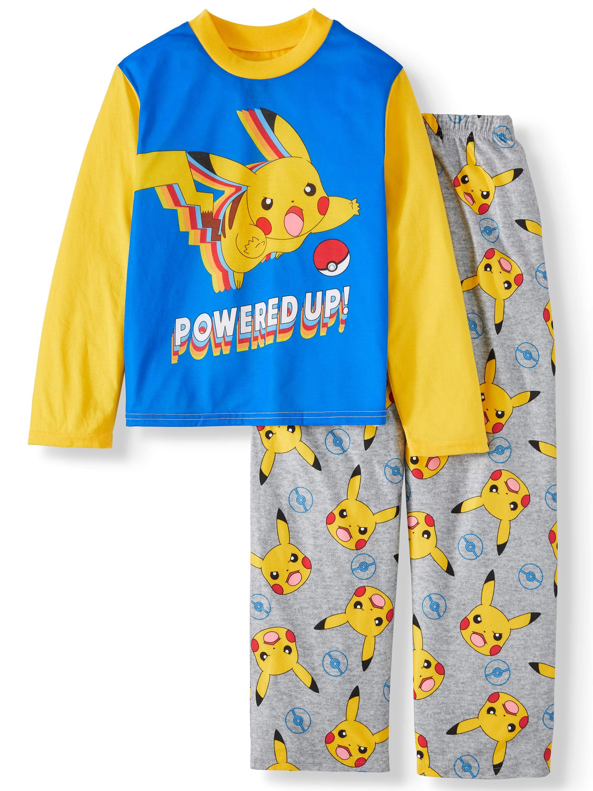 Pokemon 2PC Pajama Set (Little Boy & Big Boy)