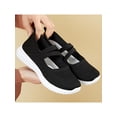 thumbnail image 6 of Frontwalk Women Casual Shoe Slip On Sneakers Lightweight Walking Shoes Sports Soft Loafers Ladies Non-slip Black 8, 6 of 7