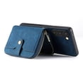 thumbnail image 4 of ShellTech Mobile Cover, For Samsung Galaxy A13 4G Case Premium PU Leather Wallet Phone Case Protective Shockproof Cover Zipper Wallet Phone Case,Blue, 4 of 12