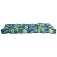 thumbnail image 4 of Blazing Needles 51-inch by 19-inch Tufted Patterned Outdoor Spun Polyester Loveseat Cushion, 4 of 4