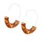 thumbnail image 3 of Qarigey 1 par de aretes de estilo simple con estampado de leopardo en forma de U para niñas adolescentes Ropa, zapatos y accesorios Miscelánea Marrón Qarigey AP010170-04, 3 of 6