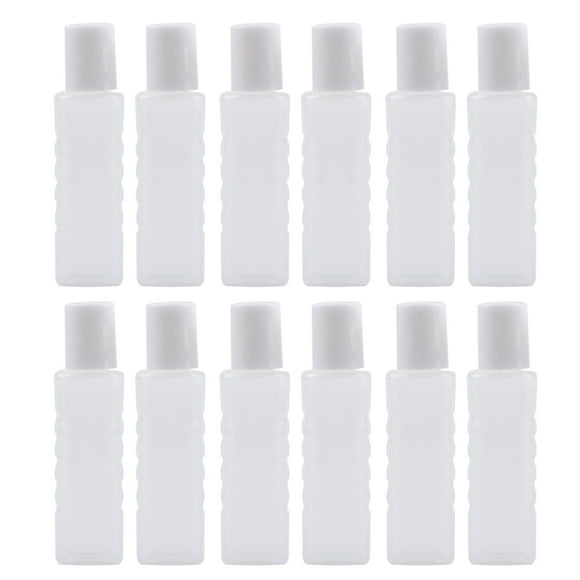 12PCS Contact Lens Solution Bottles Empty Plastic Portable Bottle Travel Bottle