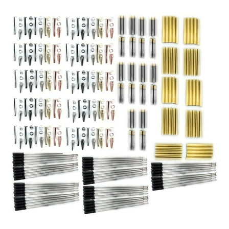 WoodenTwist Pen Set 50 Pcs, Various Finishes 7mm Twist Pen Set