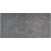 Bond Tile Lujo 28mil Sandstone Dark Gray 6 in. x 8 in. Rigid Click-Lock Luxury Vinyl Tile Sample