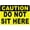 Warning Sign 4, variant on Caution Do Not Sit Here Sign 8"x12", Aluminum Tin Warning Signs for Home Outdoor Garden, Weatherproof Etiquette Sign