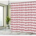 thumbnail image 5 of Ambesonne Watermelon Shower Curtain, Tasty Juicy Fruit Theme, 69"Wx84"L, Dark Coral Charcoal Grey, 5 of 5