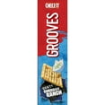 CheezIt Grooves Zesty Cheddar Ranch Cheese Crackers, PeanutFree, 9 oz