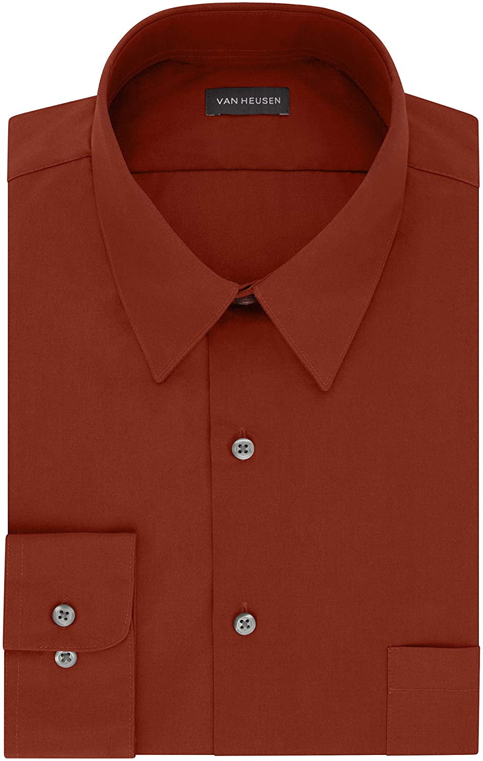 Van Heusen Mens Dress Shirt Fitted 