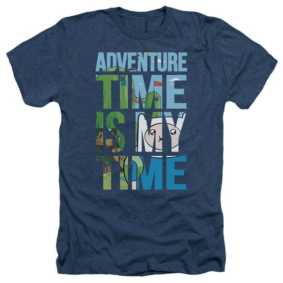 Adventure Time - My Time - Heather Short Sleeve Shirt - XXX-Large