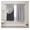 Dark Grey,52"W x 63"L (Pack of 1), variant on Star Cutout Blackout Curtains - 2 Panels, Tulle Overlay, Silver Grommet, Thermal Insulated Window Treatments for Bedroom & Living Room (52x63, Mingreen)