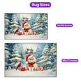 thumbnail image 5 of Merry Christmas Persian Enjoys Catmas Winter Xmas Holiday Indoor Rug Cat Lover Kitten Owner Gifts Carpet Living Bed Room Sofa Home Decor - 02022, 5 of 5