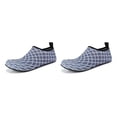 thumbnail image 4 of Wosthever 1 par de zapatos de agua de secado rápido elásticos para mujeres y hombres antideslizantes calcetín descalzo zapatillas de deporte Gris oscuro 42/43 2Conjunto, 4 of 6