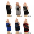 thumbnail image 6 of Wrist Supports Splints Hand Wrist Carpal Tunnel Support Gloves Gym Arthritis Sprain Strain Brace 1PC, 6 of 6