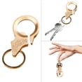 thumbnail image 2 of Necvior Brass Bottle Opener Keychain Bottle Opener Keyring Mini Bottle Openers Keys for Men, Women,Small and Practical, 2 of 11