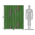 thumbnail image 3 of Rwraps Green Wood Plank Distressed Mantis Gloss Vinyl Film Wrap 59in x 12ft Vinyl Vehicle Car Film, 3 of 9