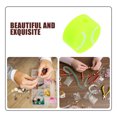 thumbnail image 4 of Miangastore Tennis Ball Beads Green Craft Making for Handcraft Enthusiasts 100Pcs, 4 of 9