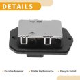 thumbnail image 4 of Resistor del motor del ventilador HVAC Unique Bargains No.73532AJ00A para Subaru Legacy 2010-2013 Plástico Metal 1 Pc, 4 of 6