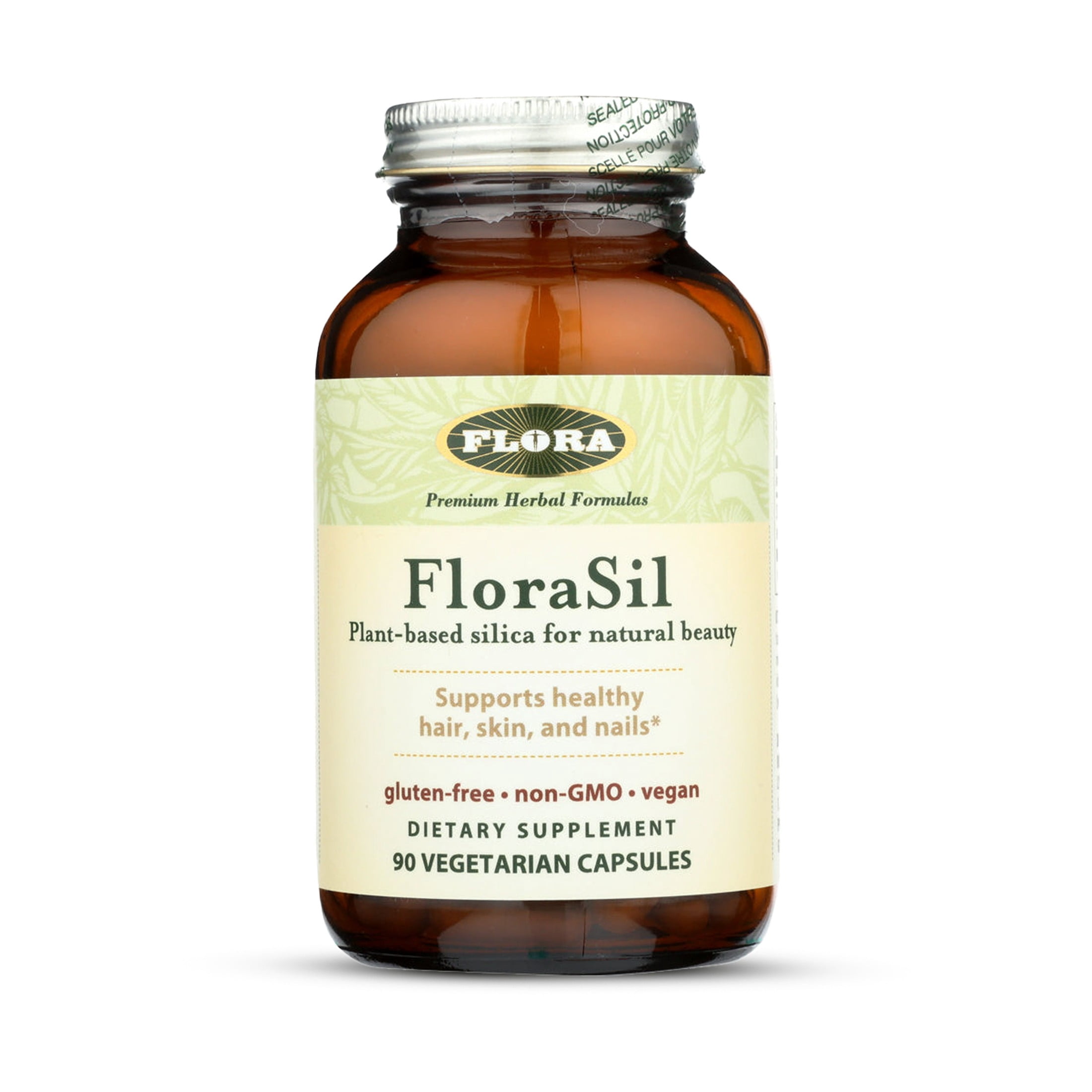 Flora - Healthy Supplements FloraSil - 180 Vegetarian Capsules for