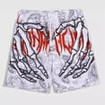 thumbnail image 3 of Beach Shorts for Men 2026 Summer Casual Loose Fit Elastic Waist Straight Leg Floral Printed Cool Shorts with Pockets, 3 of 5