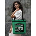 thumbnail image 4 of Fight Like a Girl How Strong We Are Darcey Tote Bag - Green, 4 of 5