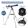 thumbnail image 6 of 700mm Astronomical Telescope 525X with Phone Adapter for Beginner Moon Watching, 6 of 10