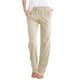 thumbnail image 1 of Moda Mujer Verano Casual Suelto Algodón Y Lino Bolsillo Sólido Pantalones Pantalones Fridja alkflakhf34220, 1 of 7