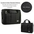 thumbnail image 3 of 3 In 1 Convertible Laptop and Tablet Briefcase Messenger Shoulder Bag Backpack 11.6 Inch Chromebook Bag for Men Women Work Business Travel School, 3 of 6