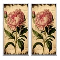 thumbnail image 2 of Designart "Vintage Pink and White Peony Nostalgic Beauty I" Floral Peony Framed Wall Art Set Of 2 - Modern Pink Frame Gallery Set For Office Decor, 2 of 6