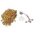 thumbnail image 2 of 30Pcs Gold Pickguard Screws for / Electric Guitar & 1x Pots for Guitar PreWired 1 Volume, 2 of 8