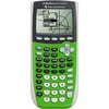 Texas Instruments TI-84 Plus Silver Edition Calculator, Lime Popsicle