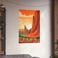 thumbnail image 3 of ELNEIT - Zion National Park Poster, Unframed Matte Paper, S03, 3 of 4