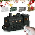 thumbnail image 2 of Vintage Steam Train Aromatherapy Essential Diffuser Humidifier,300ml Train Diffuser,Christmas Train Humidifier,Remote Control Quiet Aromatherapy Diffuser,Dual Nzzle Mist Maker,for Home Office, 2 of 9