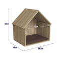 thumbnail image 5 of MOBI Buró Casita para Mascota de Madera Modelo Odie, 5 of 5