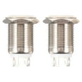 thumbnail image 1 of 2pcs Door Bell Ringer Button Self-resetting Button Led Light Doorbell Button, 1 of 8