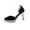 Black, variant on Platform Closed Toe Heels for Women Pointy Toe Buckle Ankle Strap Dress Wedding Pumps Shoes, Wine Size 8.5