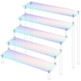 thumbnail image 1 of Yazoeia Perfume Organizer, 5 Tier Display Riser, Clear Display Risers Stand, Tiered Display Stand Risers for Display, Decoration And Organizer,Flat feet,20cm CJC912-142778, 1 of 7