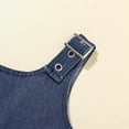 thumbnail image 6 of YunPes Girls' Jumpsuit Summer Children's European and American Style Sleeveless Denim Jumpsuit Shorts Little Girl, 6 of 9