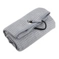thumbnail image 3 of Toalla De Pelota De Golf Cubierta de pelota de golf con kits de cepillo Toalla de limpieza de palos de golf Accesorios deportivos (gris) Tmvgtek Para Estrenar, 3 of 9