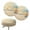 Beach Starfish, variant on ZUXONGSY Sunflower Wood Stool Covers Cushion 2 Packs Round Stool Cover Size S Round Elastic Bar Stool Seat Covers 12"-14" Stretchable Furniture Covers for Bar Home Hotel