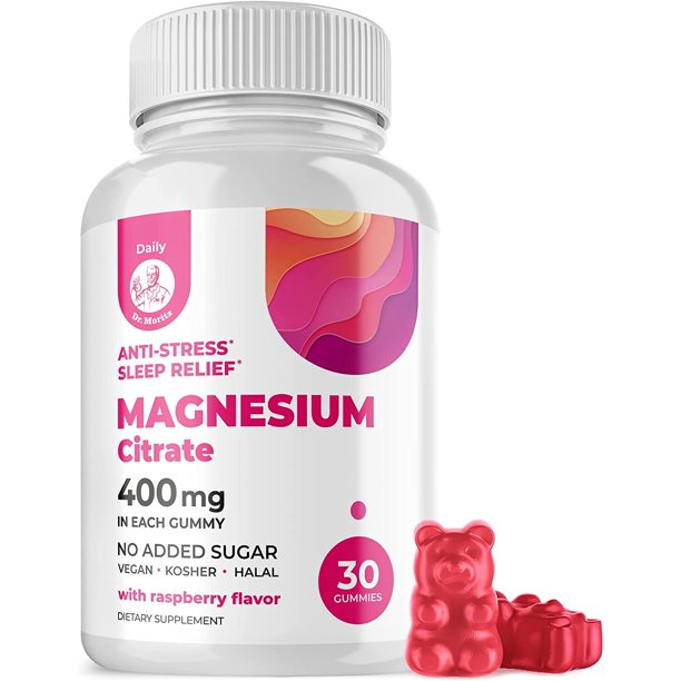 Magnesium Gummies SugarFree Calm Magnesium Gummies Supplement for