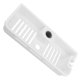 thumbnail image 2 of Inteprter 1 estante de baño, estante de almacenamiento de ducha de plástico, soporte de perforación ajustable gratis, accesorios de almacenamiento de Juegos de accesorios de baño blanco Inteprter HA002245-02, 2 of 6
