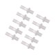 thumbnail image 1 of Conectores de Barbado de Plástico Unique Bargains, Adaptador de Rosca Externa M10 de 5/16" Kit PP Claro, 1 Juego, 1 of 7