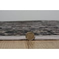 thumbnail image 4 of Linon Emerald Barton Woven Microfiber Polyester 2'2"x3'2" Rug in Cream, 4 of 9