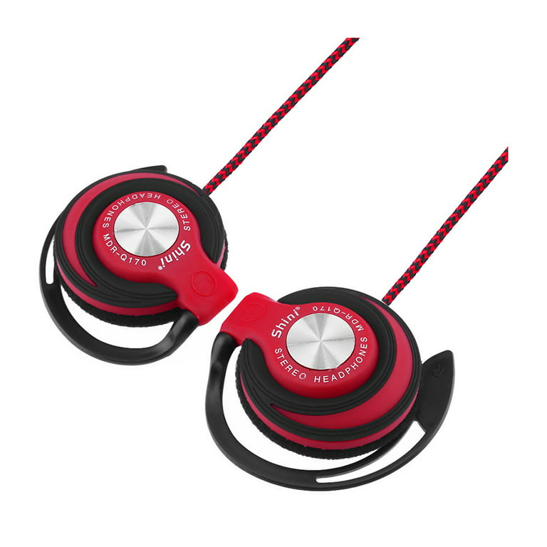 Casque De Sport 3,5 Mm In-Ear Wire Control Écouteur Avec Microphone Hifi  Sound Music Headset Pour Courir Noir