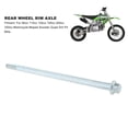 thumbnail image 3 of Eje De Rueda Trasera, Eje De Llanta De Rueda Trasera De 195 Mm, Resistente Al Desgaste Para Quad Dirt Pit Bike De 150 Cc, 200 Cc Y 250 Cc, 3 of 7