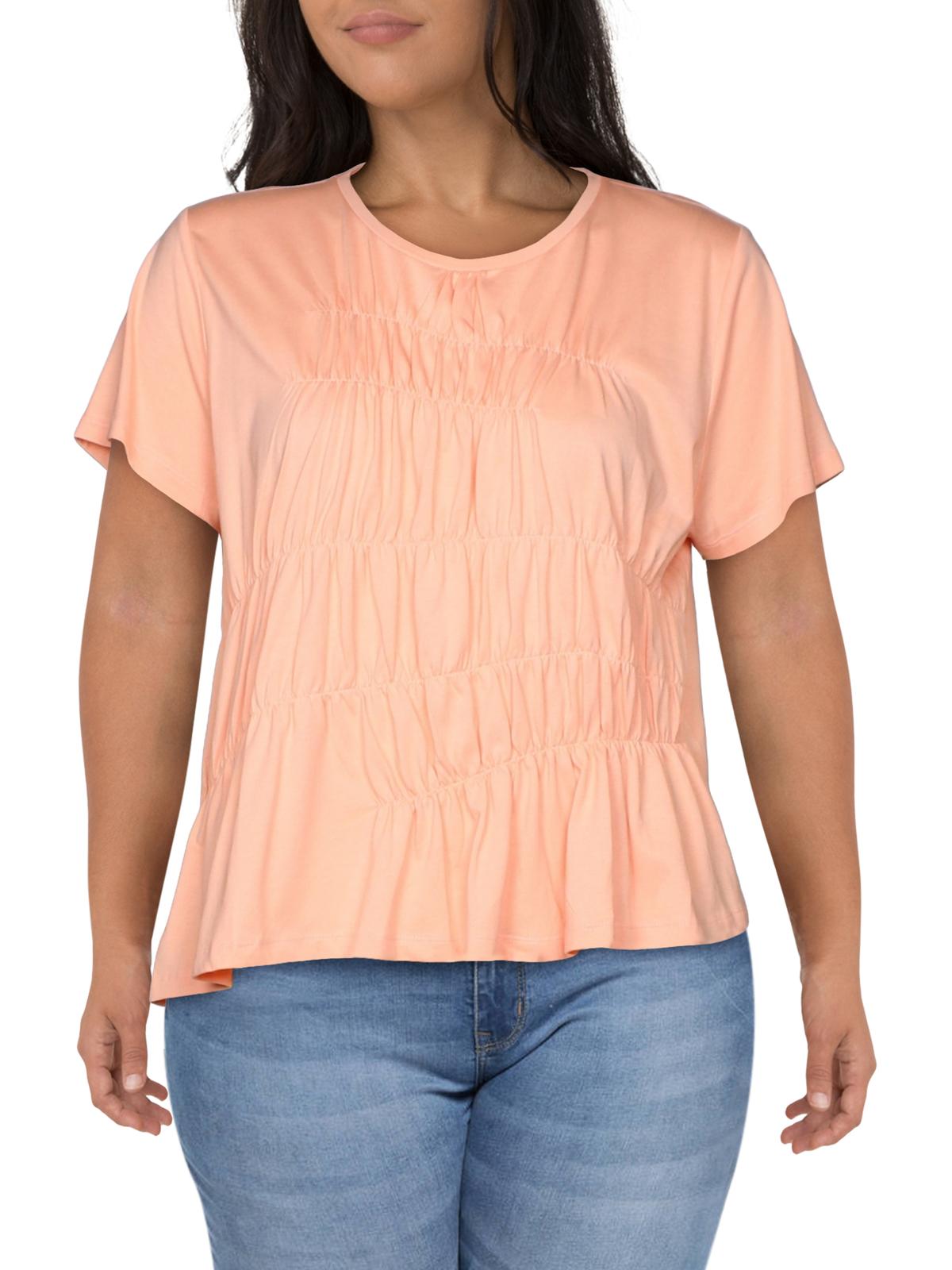 DKNY Womens Stretch r Cotton T-Shirt